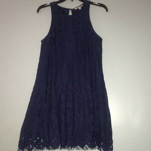 Blue Lace Dress